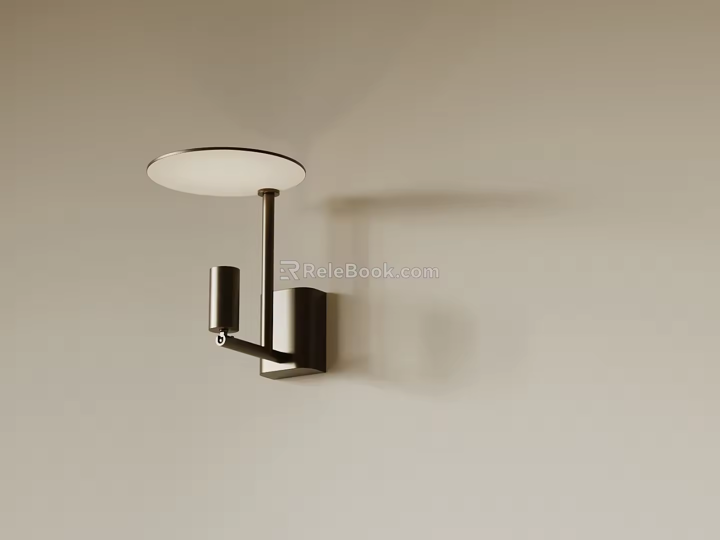 Modern minimalist wall lamp 3d model