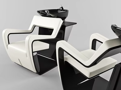 Luxury Modern Massage Chair With Ergonomic Design And Comfortable Leather Upholstery 3d model