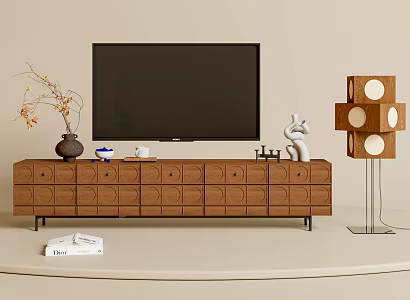 The Middle Ancient Silent TV Cabinet 3d model