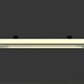 TESTAR Control Panel With Wooden Surface White Frame Black Knobs And Green Lines