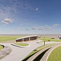 modern architecture 3d model