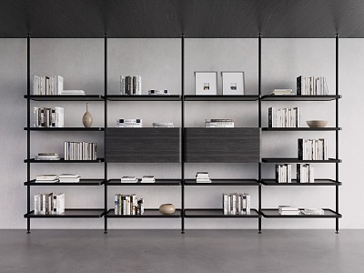 Modern Bookshelf Bookcase model