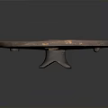 Vintage Circular Metal Equipment Rusted Surface With Functional Components And Markings