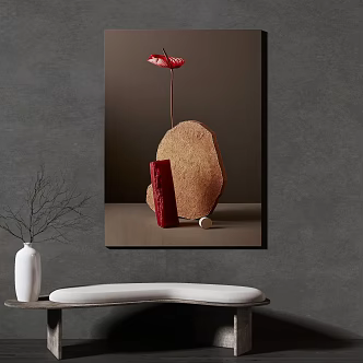 Modern Decorative Painting Decorative Hanging Painting 3d model