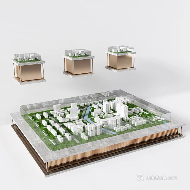Professional Commercial Equipment For Architectural Model Urban Planning Design Projects 3d model 