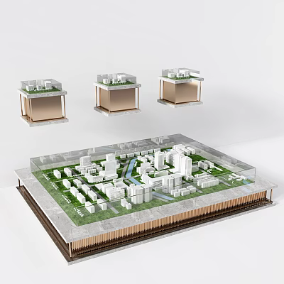Professional Commercial Equipment For Architectural Model Urban Planning Design Projects 3d model