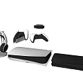 Premium Entertainment Electronics Including Wireless Headphones Game Controllers And Sleek Gaming Consoles For Home Use