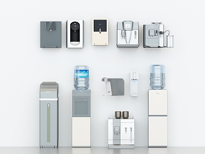 Modern water dispenser water heater electric water heater gas water heater direct water dispenser water filter vertical water dispenser wall-mounted water dispenser 3d model