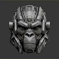 Sci-Fi Helmet Alien Helmet-Helmet High Tech Helmet Game Helmet 3d model