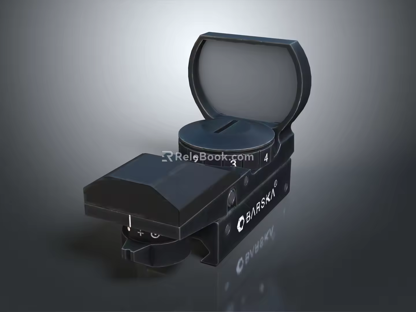 Infrared Steiner Laser Pistol Light Source Firearm Sight Firearm Device 3d model
