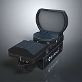Infrared Steiner Laser Pistol Light Source Firearm Sight Firearm Device 3d model