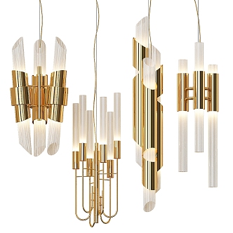 Modern Chandelier 3d model