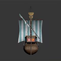 modern ship ancient ship ancient sailing ship ancient warship large ancient ship 3d model