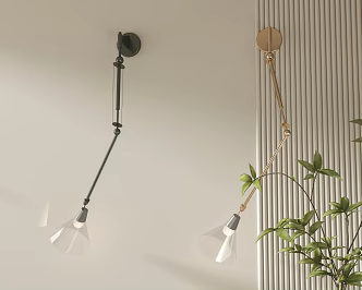 Wall lamp combination 3d model