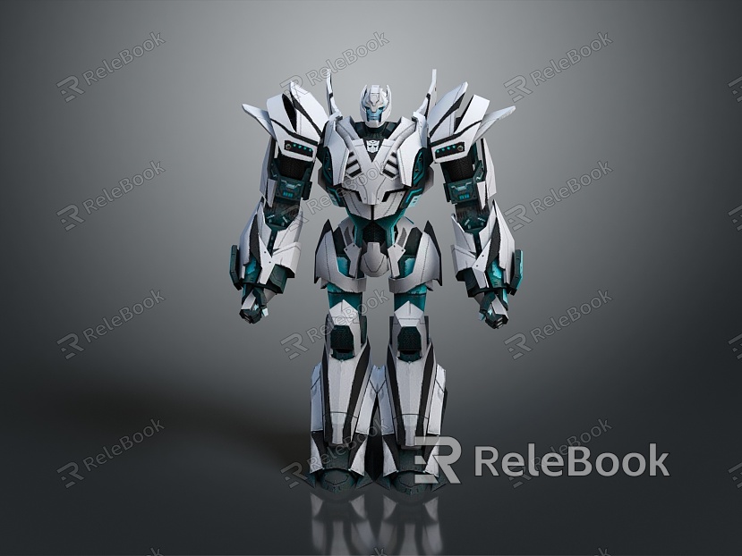 Modern Robot Mech Warrior Mech Soldier Machine Battlearm Mechanical Battlearm model