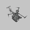 Helicopter Tanks 3d model