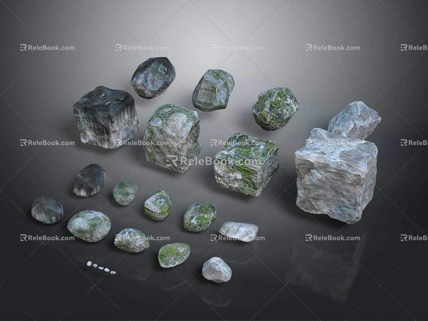 Stone Rock Stone Stone Appreciation Stone Strange Stone Ore Realistic 3d model