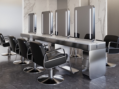 Hairdressing Shop 3d model