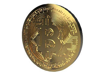 Bitcoin 3d model