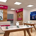 Mobile Phone Store Wangfujing Store Exclusive Shop Meichen Exhibition Display 3d model