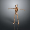 Robot Assistant Small Robot Butler Robot Butler Figure Game Figure 3d model