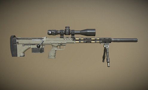 Weapon Sniper Rifle 3d model