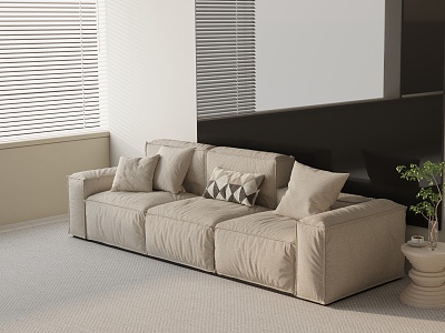 Three-seat sofa model