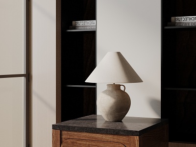 Modern table lamp model