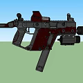 Doomsday submachine gun 3d model