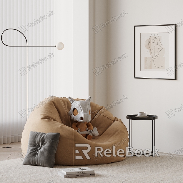 Nordic Lazy Sofa model