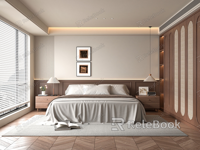 Middle Style Bedroom model