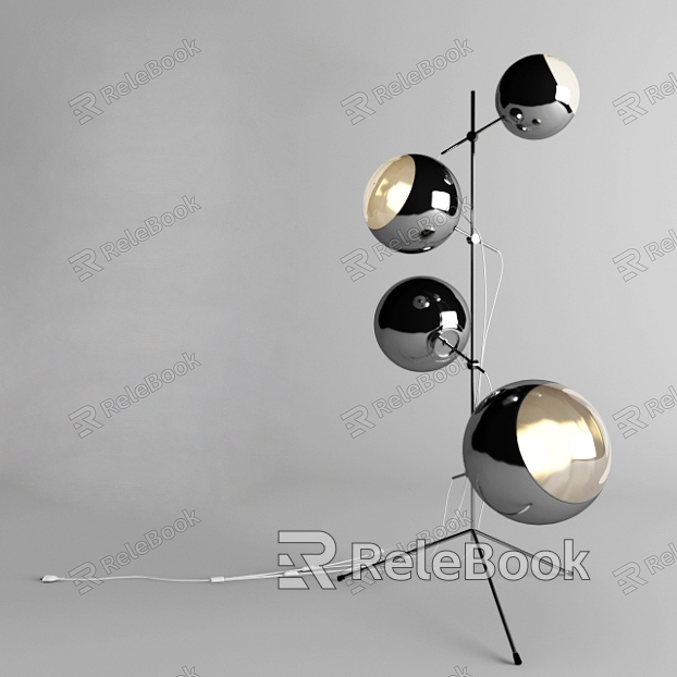 Alien floor lamp model