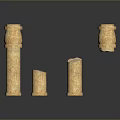 Columns Stone Columns Stone Columns Old Columns Roman Columns Roman Columns Classical Columns Greek Columns 3d model
