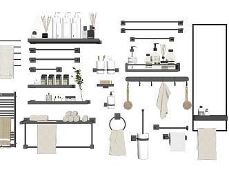 Storage Rack 3d model