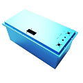 Blue 3.2V 100Ah Battery Module For Energy Storage With Interface Ports