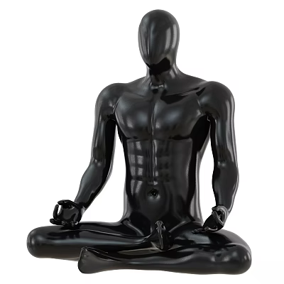 Modern Commercial Equipment Human Body Mask-Free Yoga Health 3d model