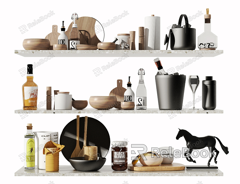 Modern Kitchen Supplies Portfolio model