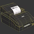 EPSON Receipt Printer Device Printing Paper Receipt Clearly and Efficiently