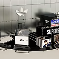 Adidas Superstar Photo Spot With Logo Display And Shoe Booth Design