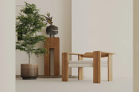 Leisure Chair 3d model