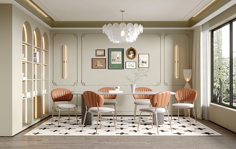 French Restaurant 3d model