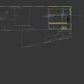 Modern Public Office Space With Light Walls Brown Column Wooden Floor And Green Plant