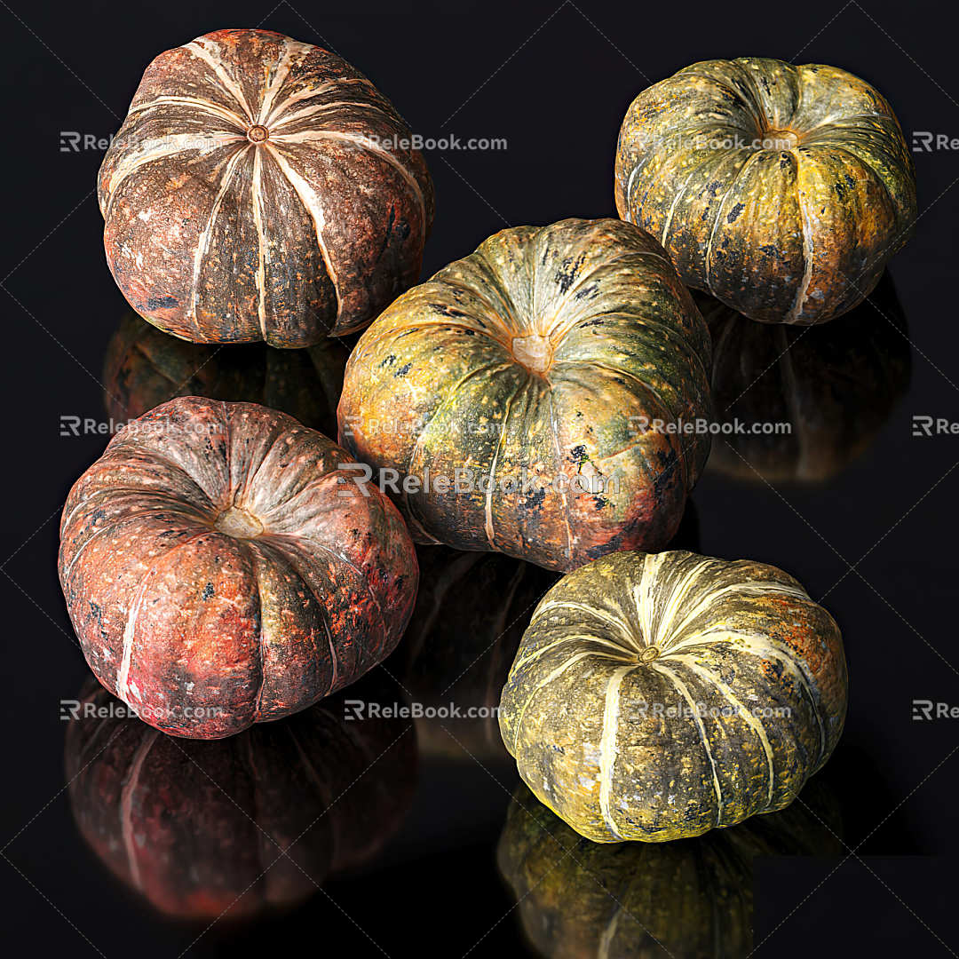 Modern Pumpkin 3d model