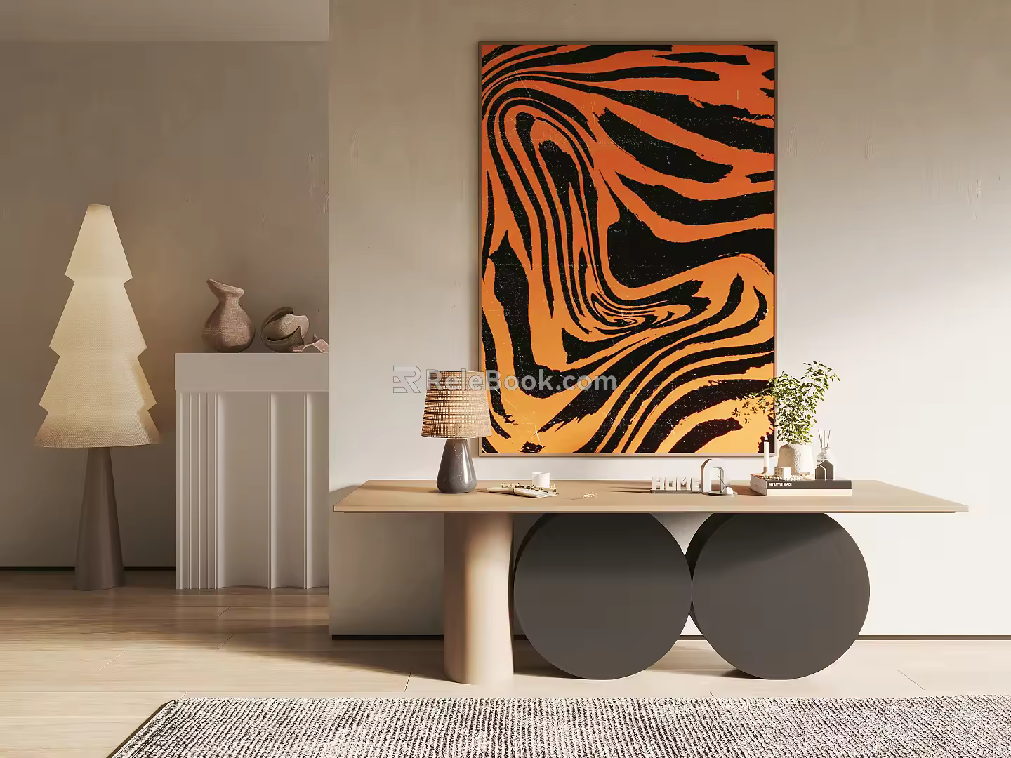 Quiet Decorative Paintings 3d model