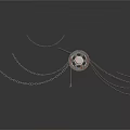Small Cylindrical Mechanical Equipment With Multiple Coil Layers And Extended Wire Leads