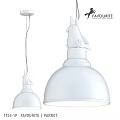 White Rabbit Shaped Pendant Light for Modern Home Interior with Elegant Design and Soft Glow