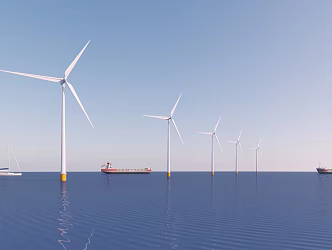 wind power generator 3d model