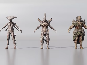 Zombie King 3d model