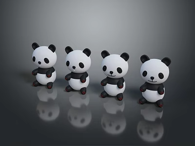 Panda Animal Cartoon Panda Animation Panda Animation Panda Cartoon Character Cartoon Animal 3d model