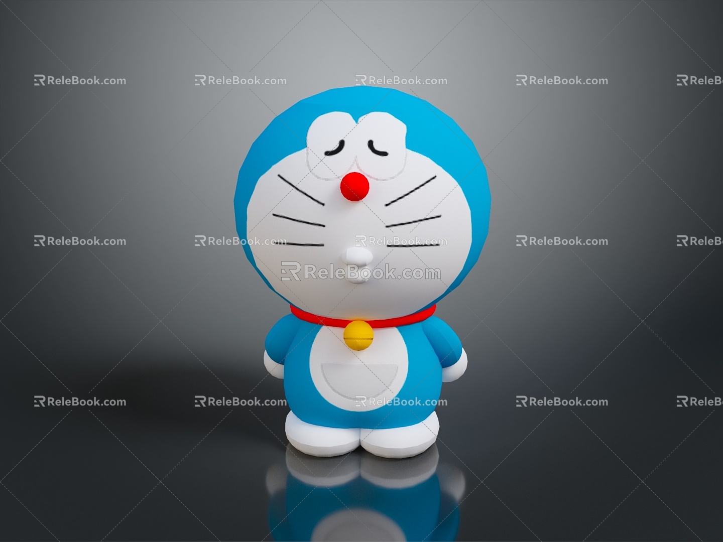 Doraemon Dingdang Cat Doraemon Virtual Character Virtual Character Movie Character Game Character 3d model